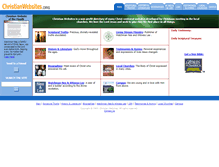 Tablet Screenshot of christianwebsites.org